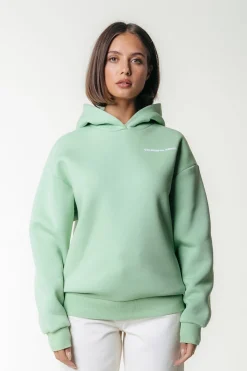 Hoodies*Colourful Rebel Flower Hoodie | Soft Green Softgreen