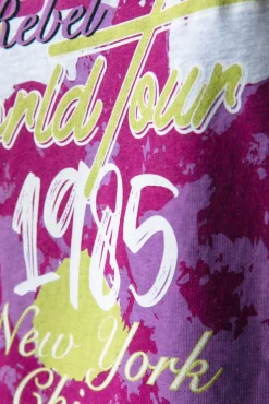 Truien*Colourful Rebel Flower World Tour Sweat | Light grey melange Lightgreymelange