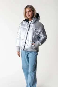 Jassen|Blazers*Colourful Rebel Isado Reversible Puffer Jacket | Black