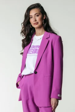 Blazers*Colourful Rebel Mimmi Blazer | Violet Pink Violetpink