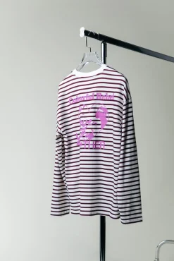T-shirts*Colourful Rebel Mother Earth Longsleeve | Port Red Portred