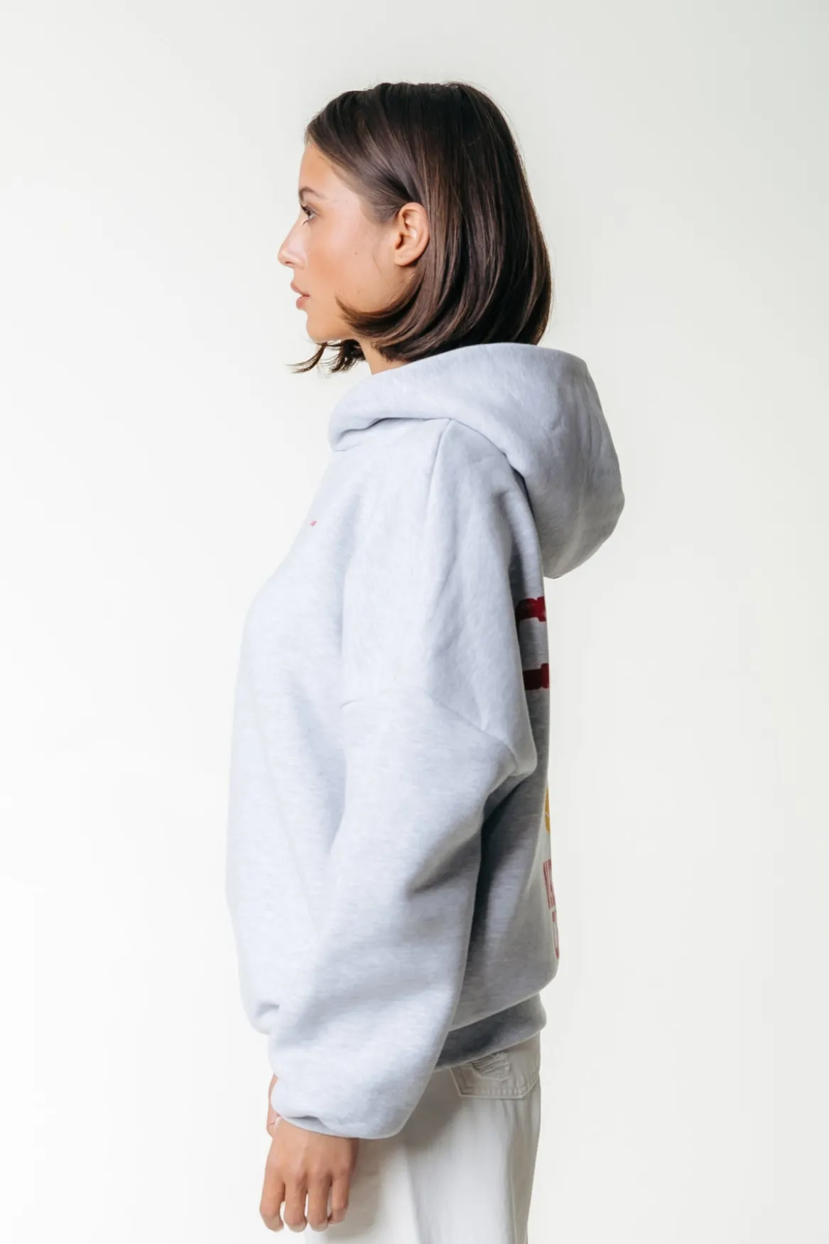 Hoodies*Colourful Rebel National Champs Hoodie | Light grey melange Lightgreymelange