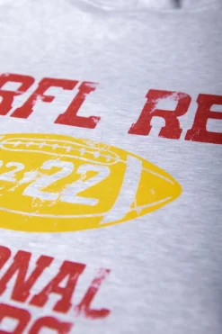 Hoodies*Colourful Rebel National Champs Hoodie | Light grey melange Lightgreymelange