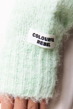 Truien*Colourful Rebel Olivia Knit | Bright Mint Brightmint