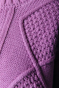 Truien*Colourful Rebel Olivia Knit | Violet Pink Violetpink