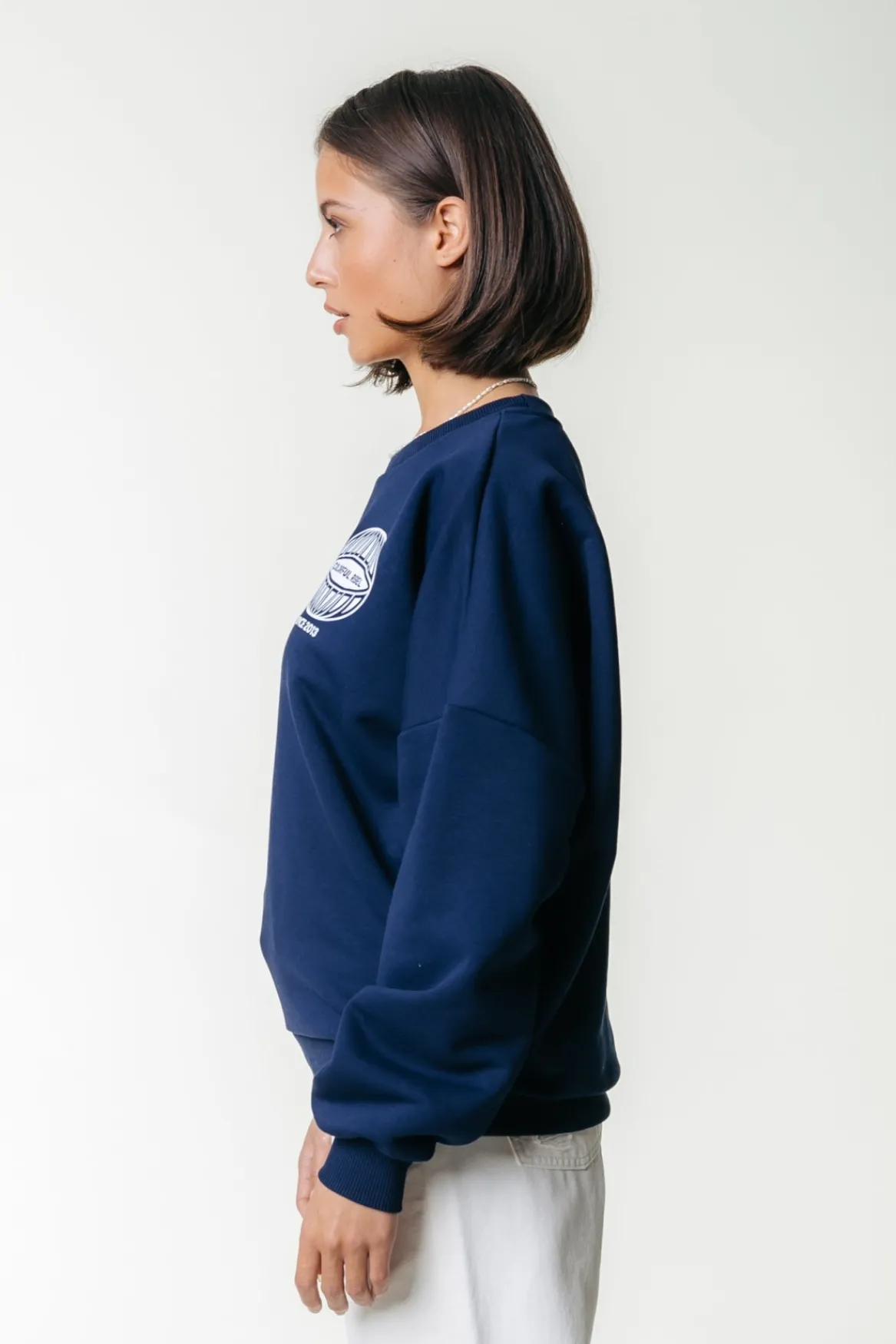 Truien*Colourful Rebel Racer Logo Sweat | Dark Navy Darknavy