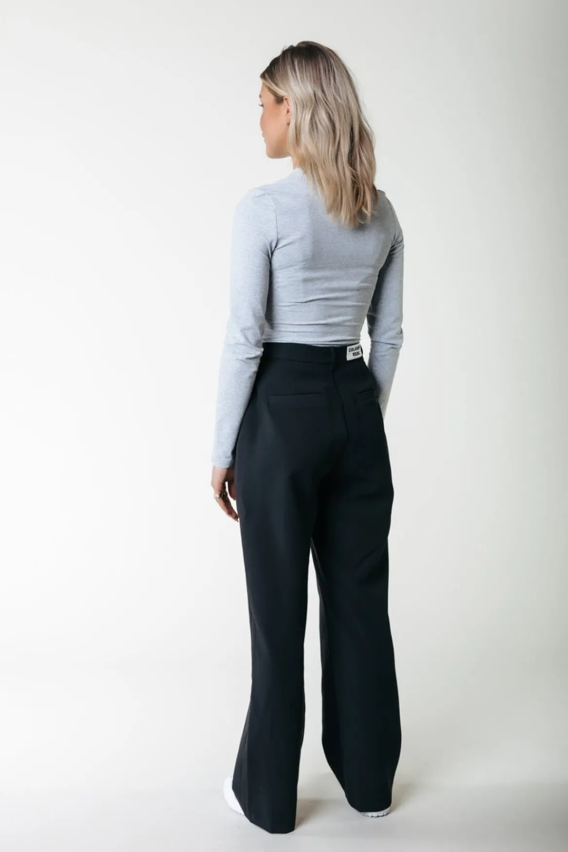 Pakken*Colourful Rebel Rus Straight Pants | Black