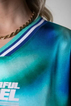 T-shirts*Colourful Rebel Tayla Blurred Football T-shirt | Multicolor