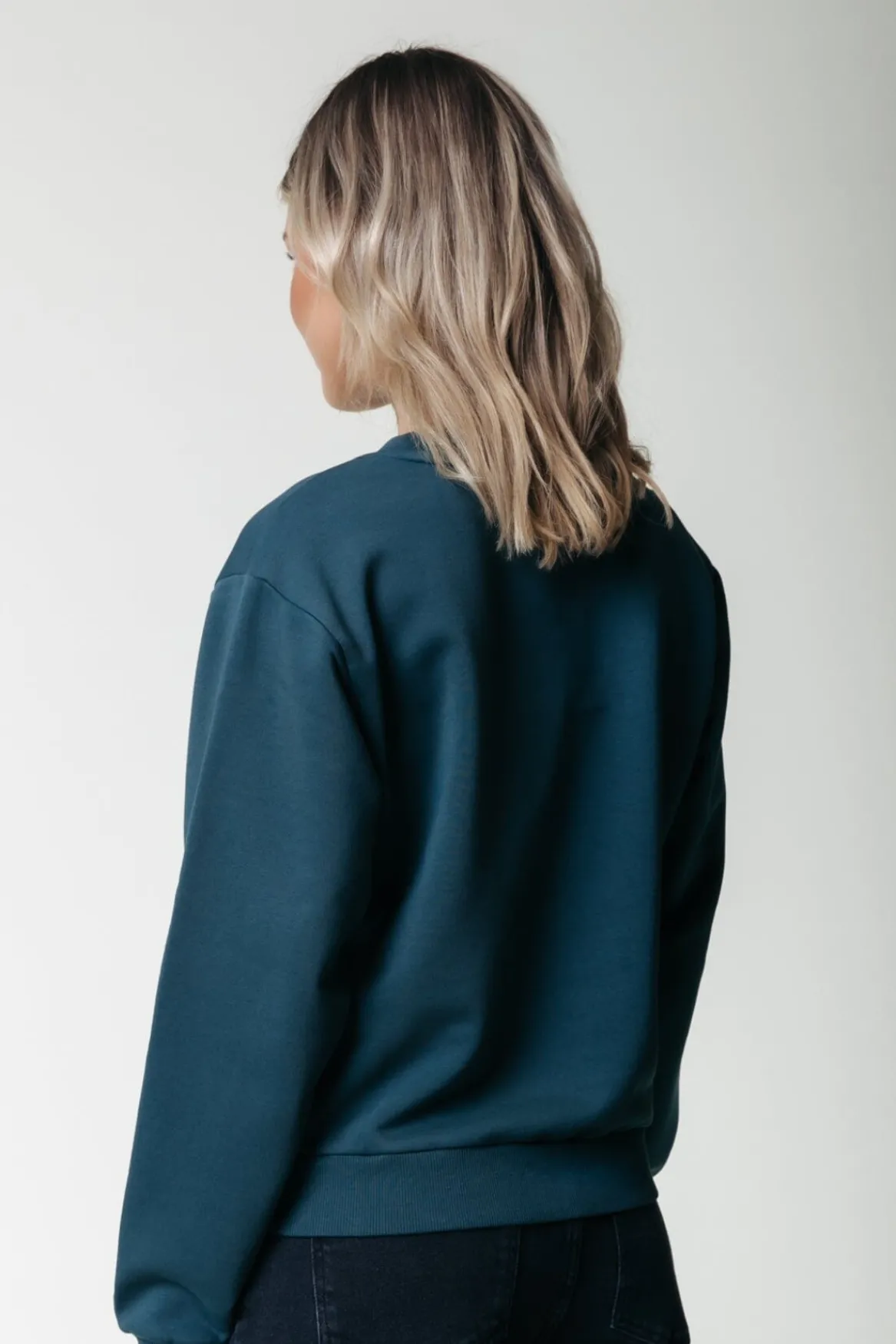 Truien*Colourful Rebel Uni Label Sweat | Atlantic green Atlanticgreen