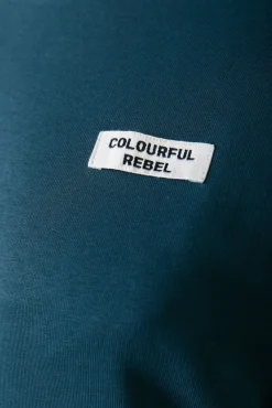 Truien*Colourful Rebel Uni Label Sweat | Atlantic green Atlanticgreen