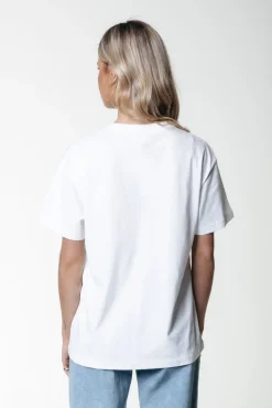 T-shirts*Colourful Rebel Uni Label T-shirt | Standard white Standardwhite