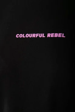 T-shirts*Colourful Rebel Uni Logo T-shirt | Black