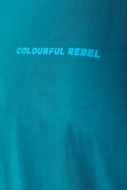 T-shirts*Colourful Rebel Uni Logo T-shirt | Shady Green Shadygreen