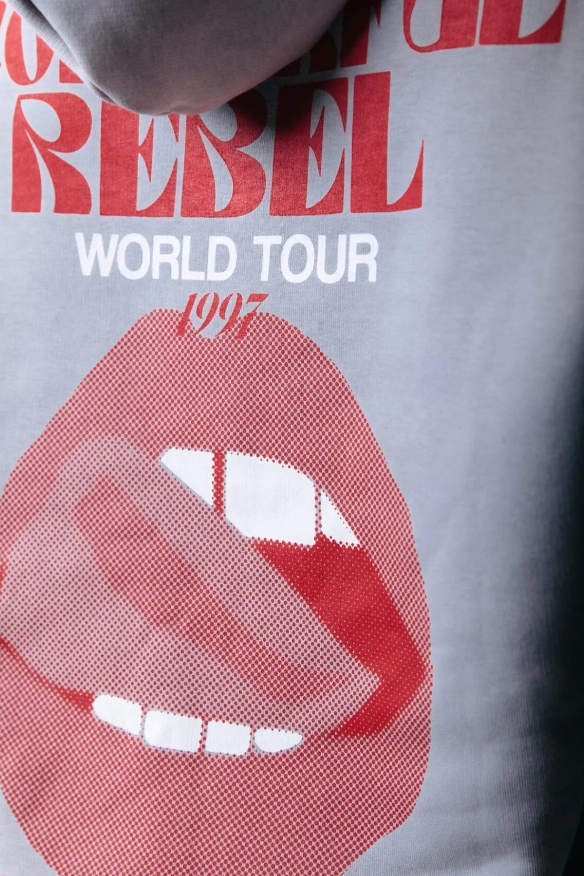 Hoodies*Colourful Rebel World Tour Hoodie | Light grey Lightgrey