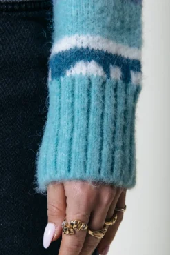 Truien*Colourful Rebel Ximenia Knit | Blue
