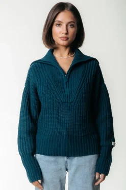 Truien*Colourful Rebel Yfke Knit | Petrol